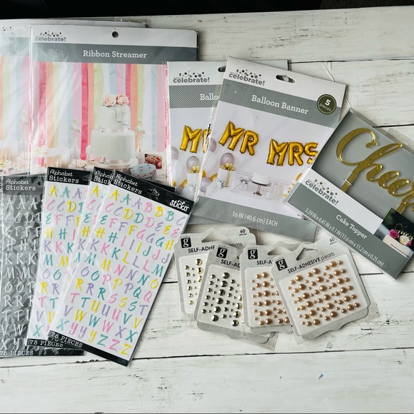 Other - Lot of Party Decorations and Stickers